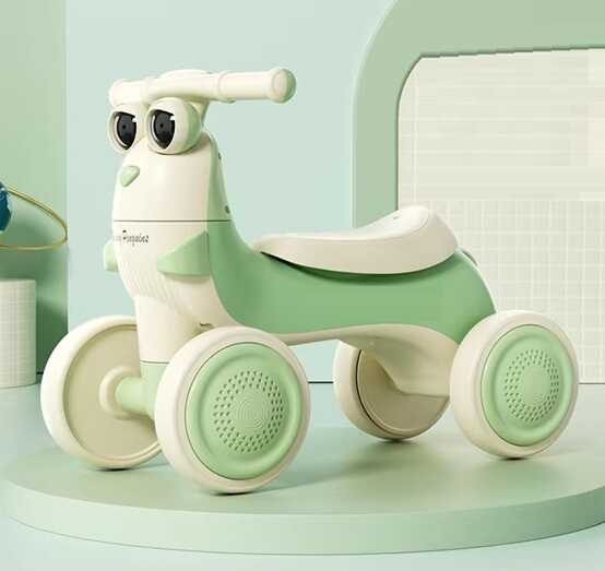 Велобіг JOY 4-х колісний SL-11790 (1) колеса PU, рама пластик, озвучування та підсвічування, в коробці