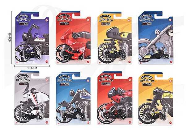 Мотоцикл 8801 H (480/2) металопластик, на листі, ВИДАЄТЬСЯ ТІЛЬКИ МІКС ВИДІВ