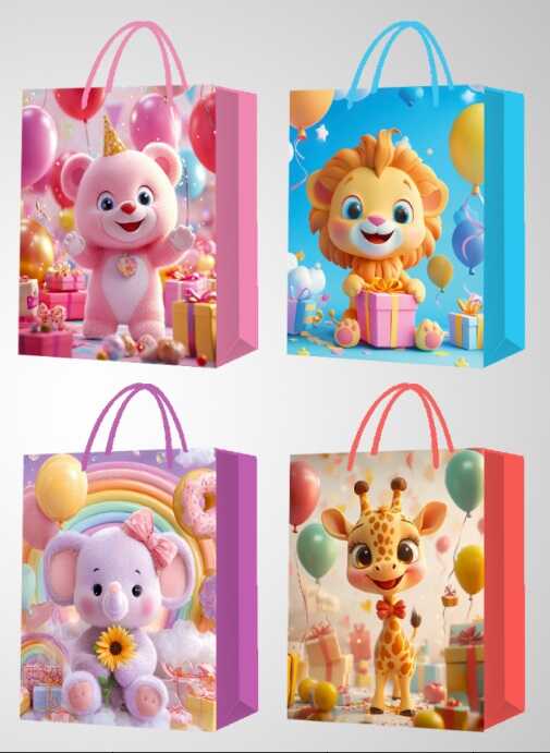 Пакет подарунковий C 75673 (360) ВИДАЄТЬСЯ ТІЛЬКИ МІКС ВИДІВ