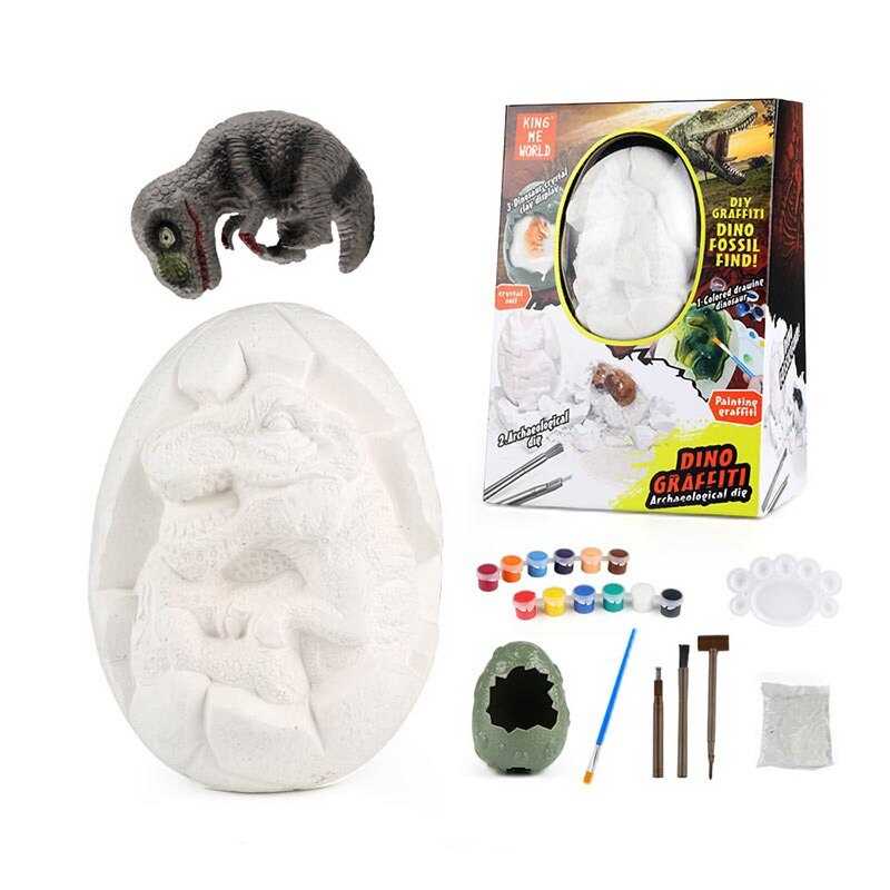 Розкопки 301 D-1 /3/4 (24/2) фігурка динозавра, інструменти, фарби, в коробці