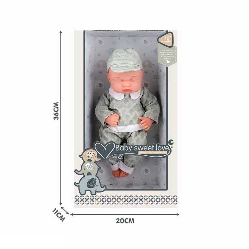 Пупс S 012-7 B (24) 28 см, гумовий, в коробці