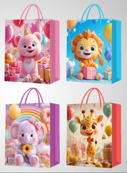 Пакет подарунковий C 75672 (480) ВИДАЄТЬСЯ ТІЛЬКИ МІКС ВИДІВ