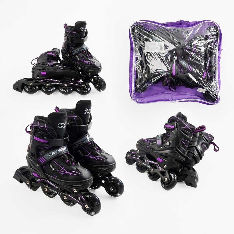 Ролики 90082-L /розмір 39-43/ колір – ФІОЛЕТОВИЙ