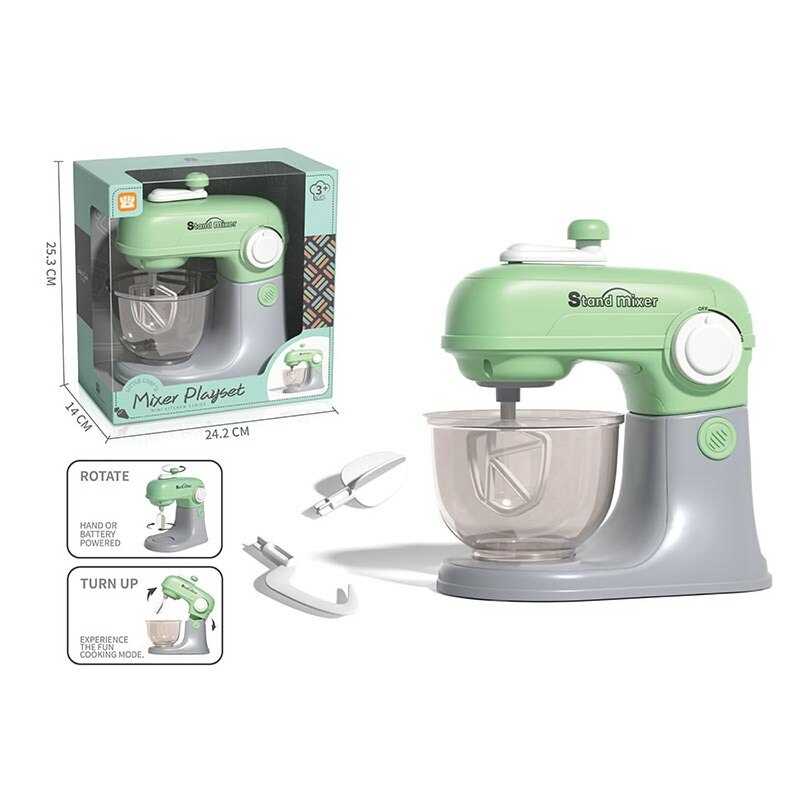 Міксер LD 6615 F  / LD 6615 A (24/2) автоматичний та механічний принцип роботи, змінні насадки, в коробці