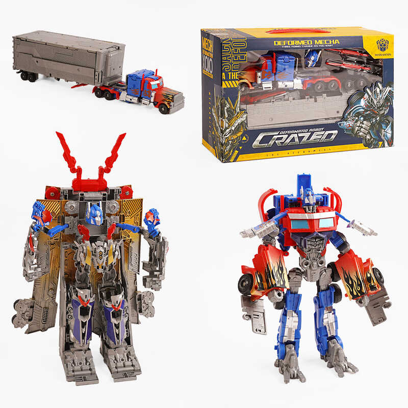 Трансформер W 8818 A (18) інструкція, рухливі елементи, аксесуари, зброя, в коробці