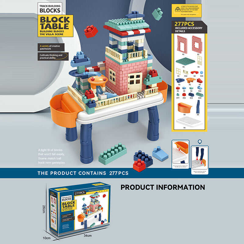 Конструктор 6622 A (36) 277 деталей, в коробці