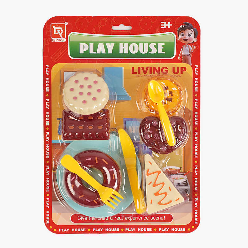 Набір продуктів 185-137 (160/2) прилади, пончик, печиво, кекси, на листі