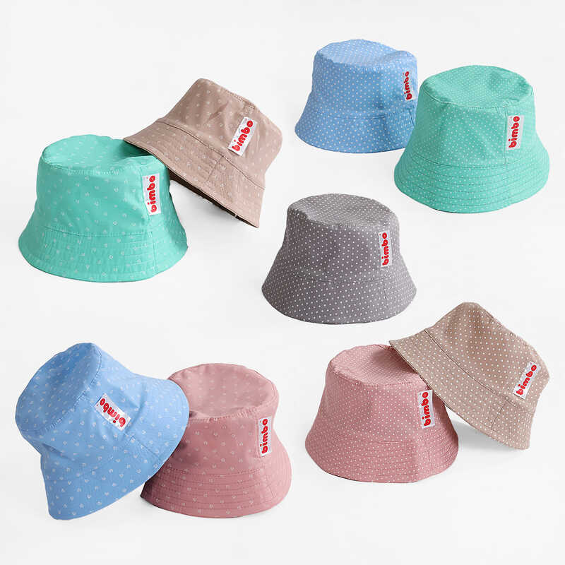 гр Панама дитяча "Однотонна" П27887 (1) розмір 48, ЦІНА ЗА 9 ШТУК В УПАКОВЦІ "Bimbo"