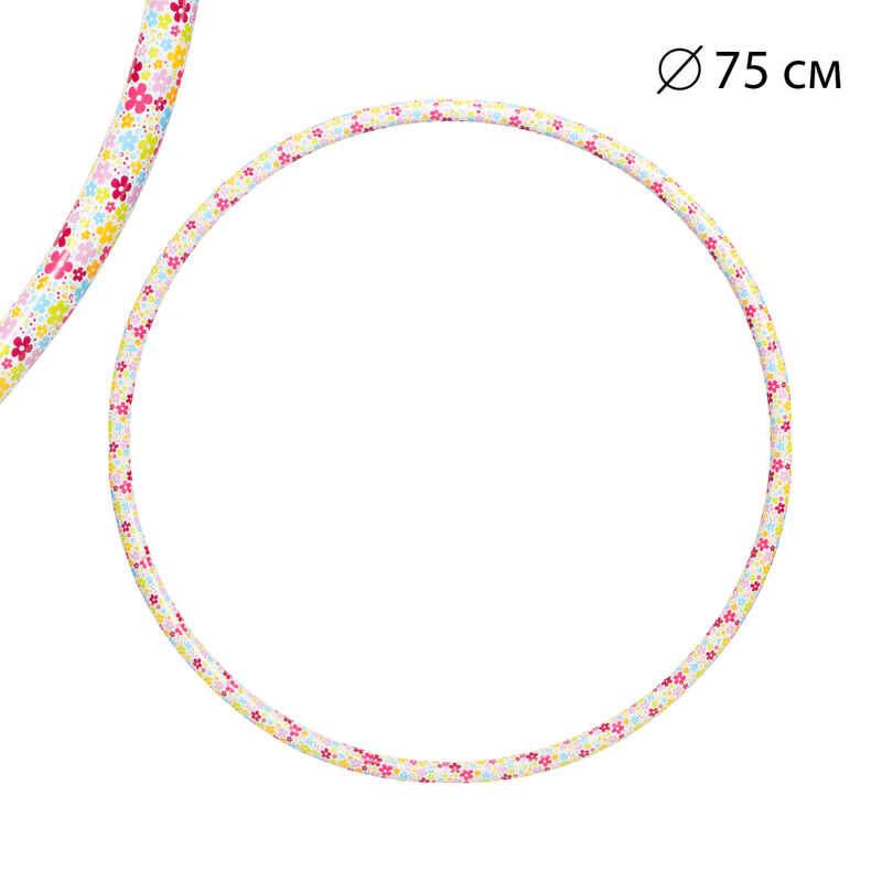 гр Обруч "Квітонька №2" 0186 ЦІНА ЗА 10 ШТУК В УПАКОВЦІ (1) "Bamsic"