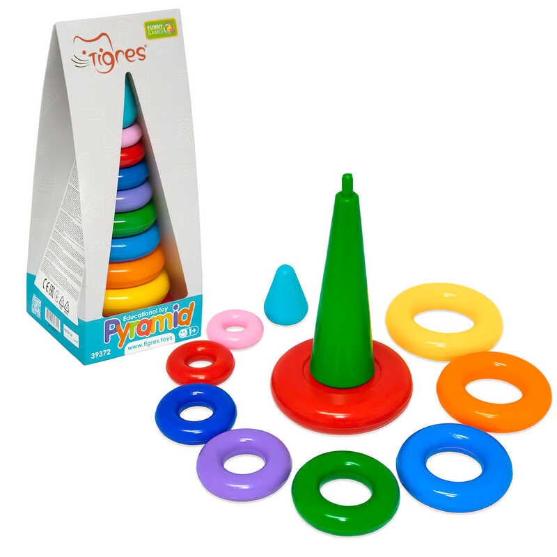 гр Пірамідка ЛЮКС 39372 (16) "Tigres", 11 рівнів, коробка