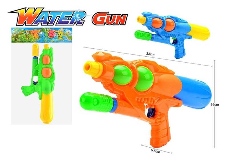 Водний пістолет A 29 (144/2) 3 кольори, в пакеті, ВИДАЄТЬСЯ ТІЛЬКИ МІКС ВИДІВ