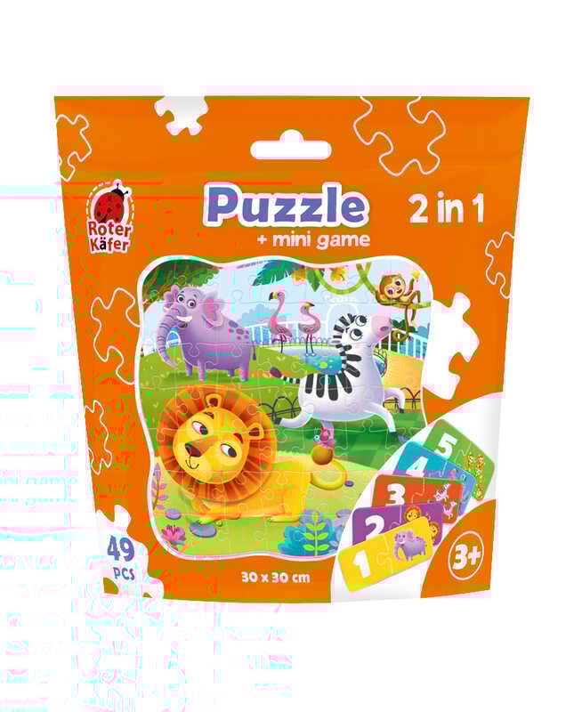 гр Пазли Зоопарк RK1140-06 (16) "Vladi Toys", 49 елементів