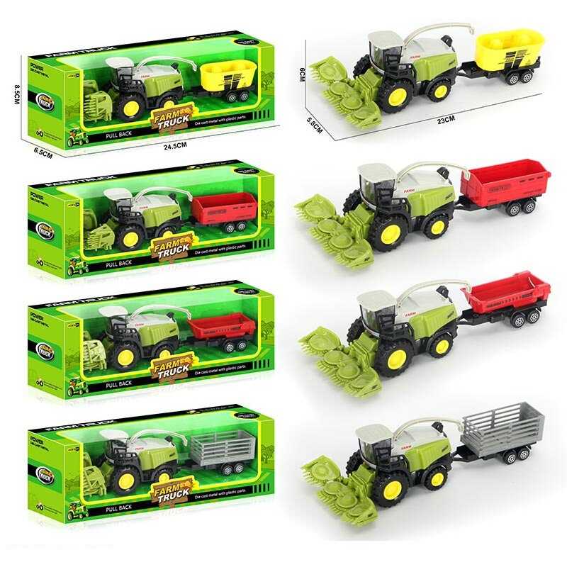 Комбайн 955-214 (144/2) 4 види, в коробці, ВИДАЄТЬСЯ МІКС