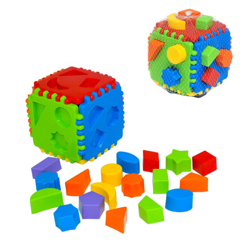 гр Конструктор "Educational cube" 39781 (10) "Tigres", 24 елементи, в сітці