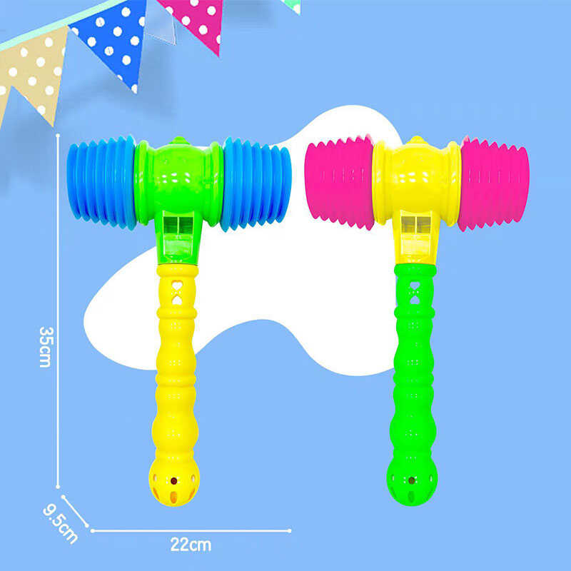 Молоточок 596-2 (144/2) 2 види, брязкальце, пискавка