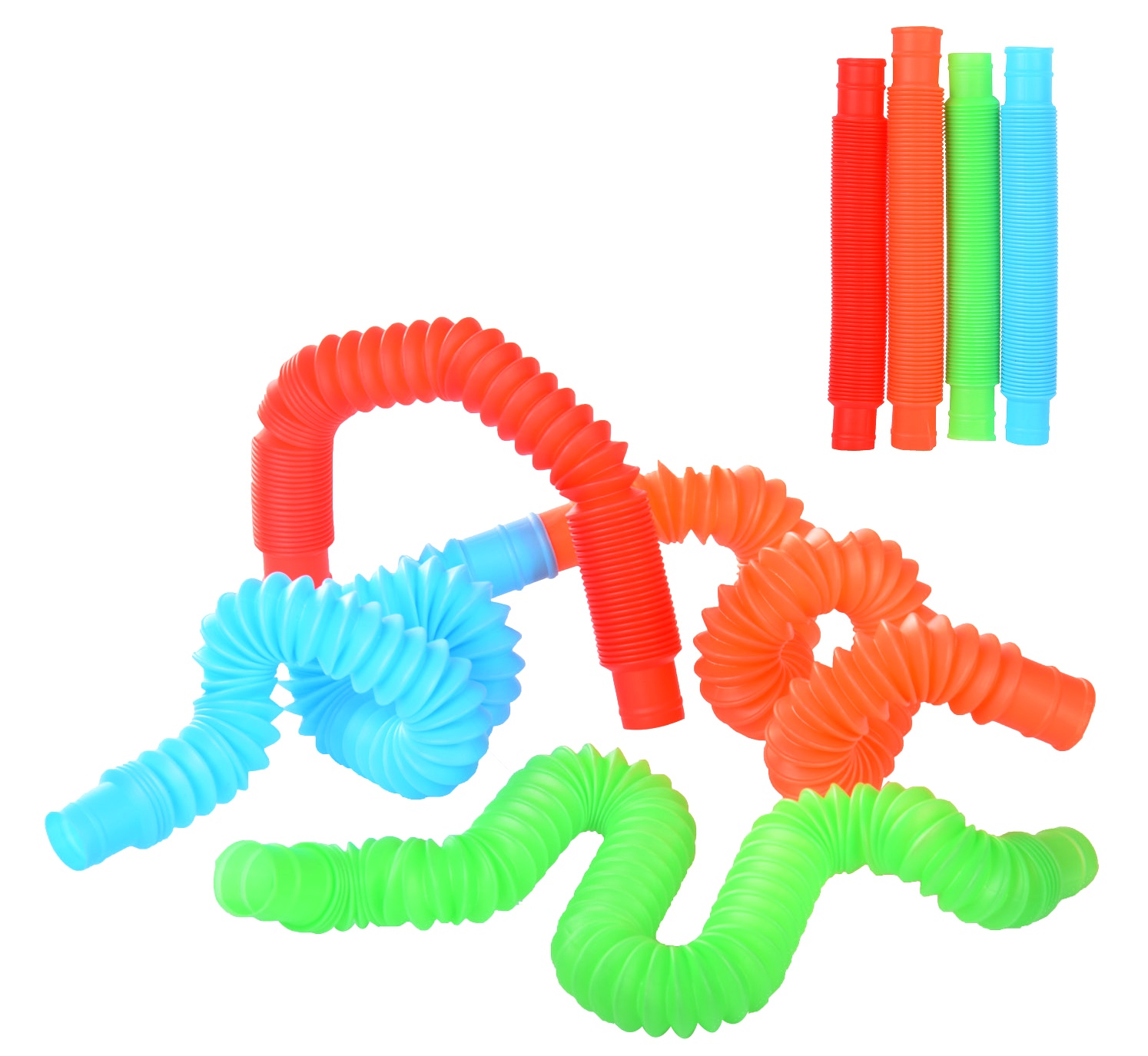 РОЗПРОДАЖ !!! Іграшка «Pop Tubes» 18114  , мікс кольорів, 15 см