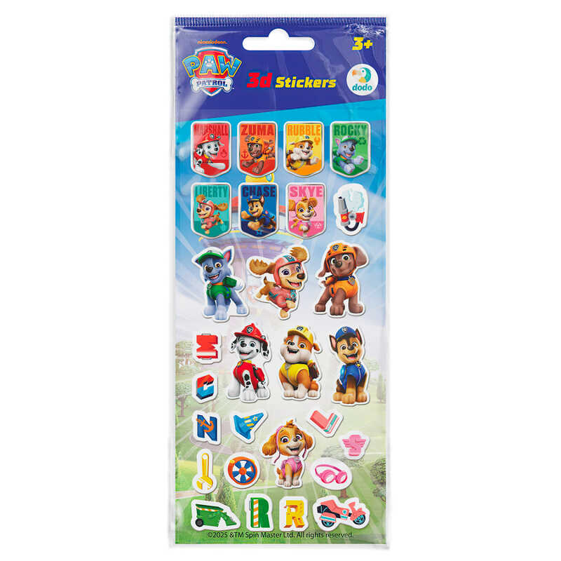 гр Набір 3D-наліпок "Це Щеняче Життя" 200671 (96) "DoDo", 3D, в пакеті