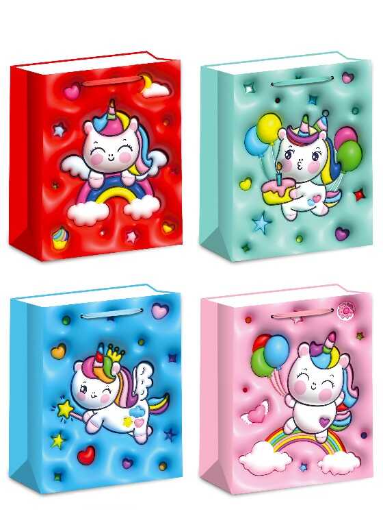 Пакет подарунковий C 75781 (480) ВИДАЄТЬСЯ МІКС ВИДІВ