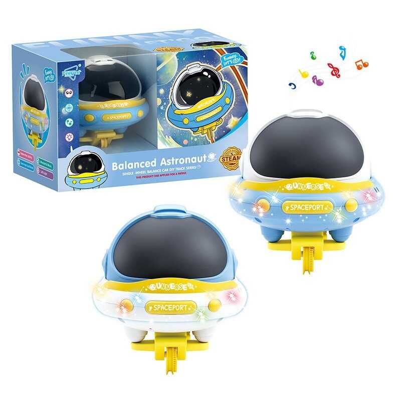 Музична іграшка FG 3303-2 (48/2) 2 кольори, 27 елементів, мелодія, підсвічування, балансує, дзиґа, в коробці