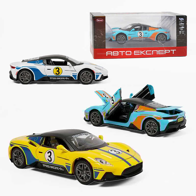 Машинка TX-96680 (48/2) "Авто Експерт", 3 кольори, в коробці, ВИДАЄТЬСЯ ТІЛЬКИ МІКС ВИДІВ