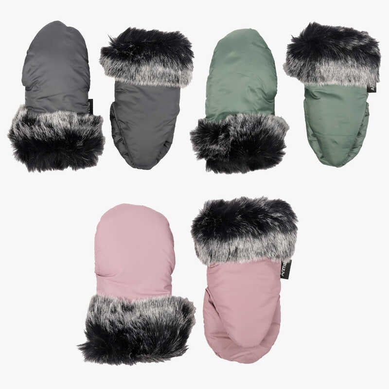 гр Рукавички зі штучним хутром 209889 (1) 3 кольори, на магніті, в пакеті, ВИДАЄТЬСЯ ТІЛЬКИ МІКС ВИДІВ