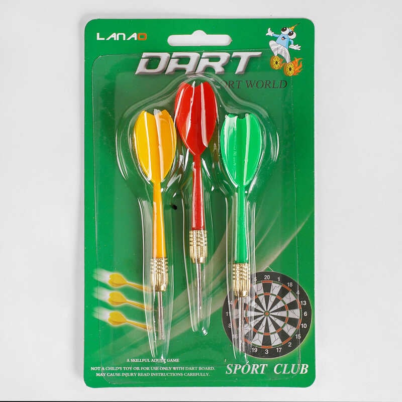Дротики для дартсу C 47847 (400) 3 шт на листі