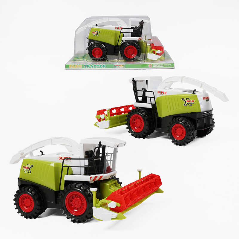 Комбайн 0488-291 (12/2)  розмір: 36х24х16 см, інерційний механізм, рухомі елементи конструкції, в слюді