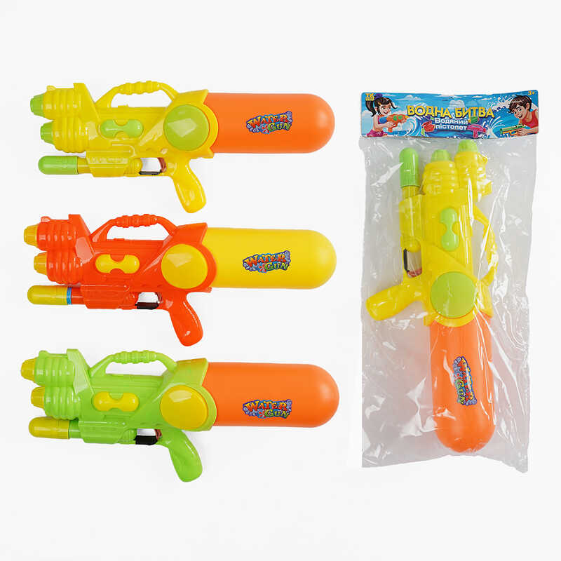 Водний пістолет TK-10911 (72) "TK Group", 3 кольори, помповий механізм, в пакеті, ВИДАЄТЬСЯ ТІЛЬКИ МІКС ВИДІВ