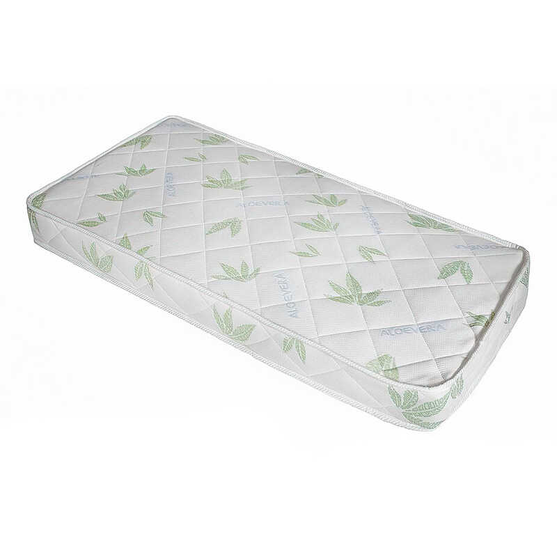 гр Матрац дитячий ортопедичний "Twins" 20500811 NEW КПК (стрейч-жаккард) 60*120*12 см. АЛОЕ ВЕРА "Homefort"