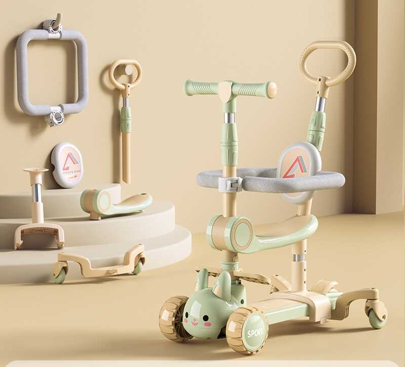 Самокат триколісний 5 в 1 "Skyper" CM-8088/47