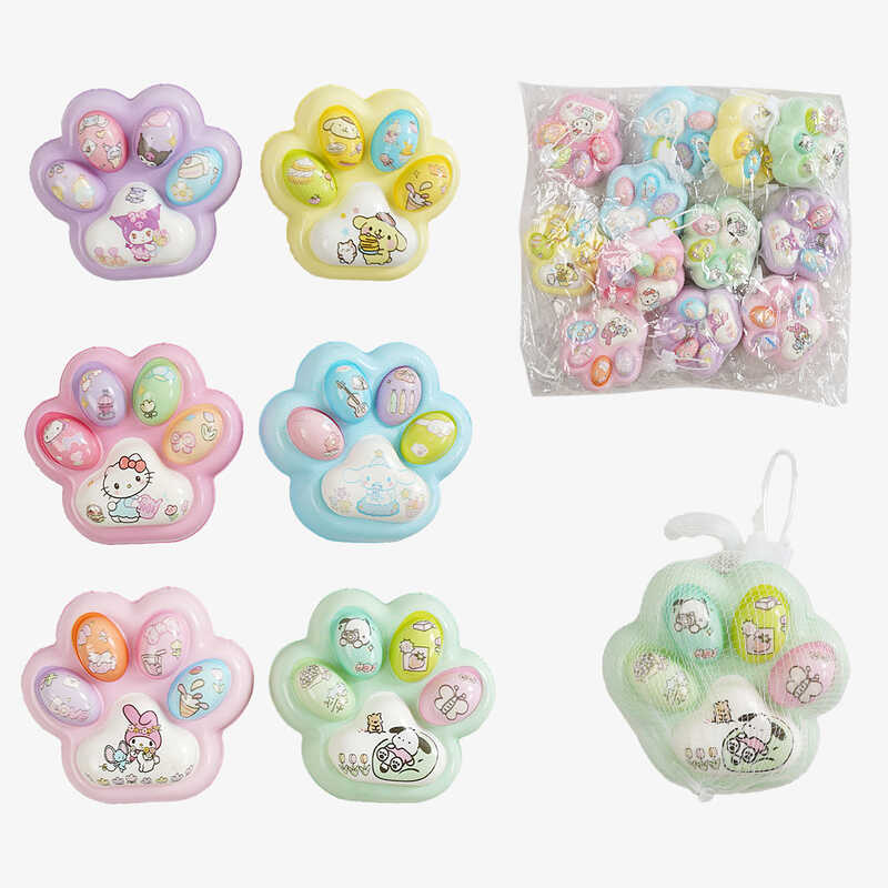 Антистрес-сквіш C 70631 (50) ЦІНА ЗА 12 ШТУК В УПАКОВЦІ, “Лапка”, в пакеті