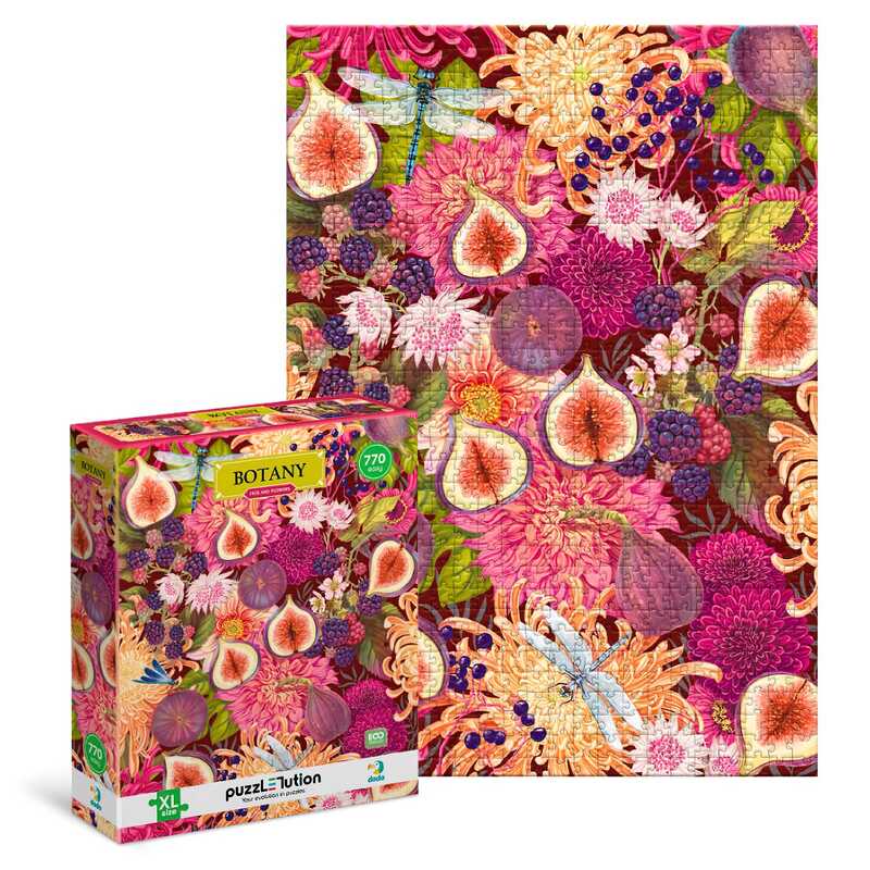 гр Пазл Easy-ХL "Ботаніка. Інжир та квіти" 300615 (22) "DoDo", 770 елементів, 6448см, в коробці