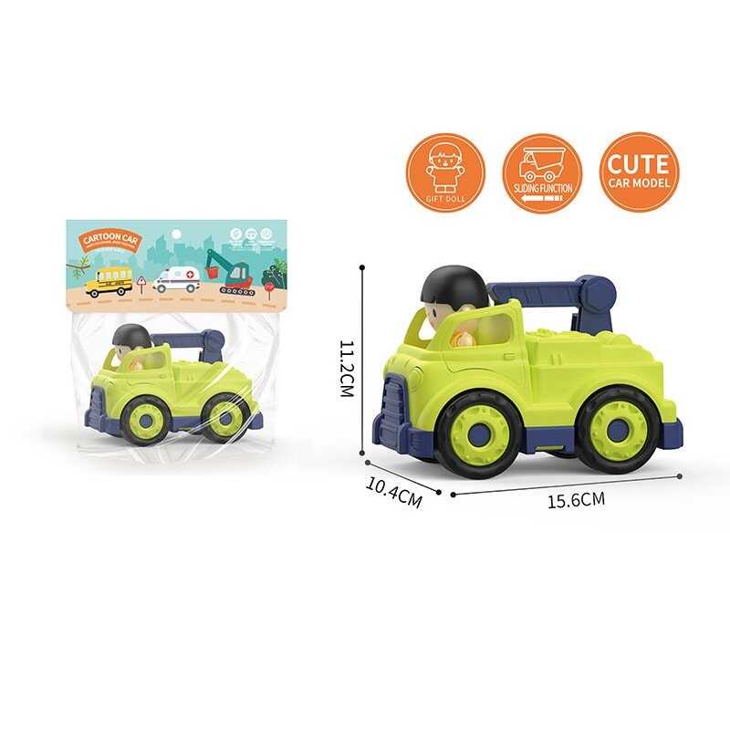 Машина 8050 (72) фігурка водія, в пакеті