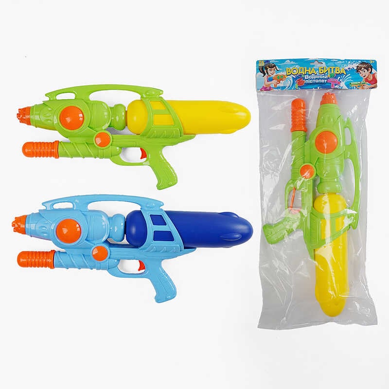 Водний пістолет TK 30801 / 009 (36/2) "TK Group", 2 види, помповий механізм, в пакеті