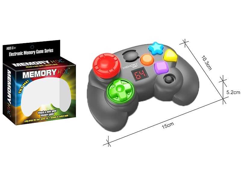 Електронна меморі гра G 99-2 B (192) кольорове підсвічування, звуковий супровід, в коробці