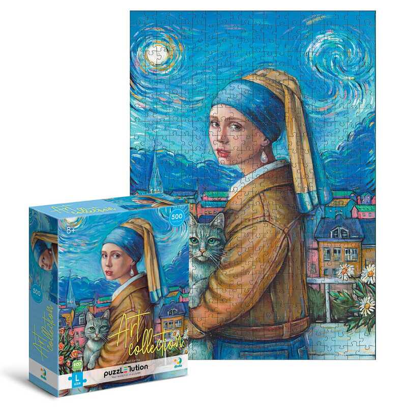 гр Пазл Easy-L "Дівчина з перловою сережкою" 300680 (12) "DoDo"