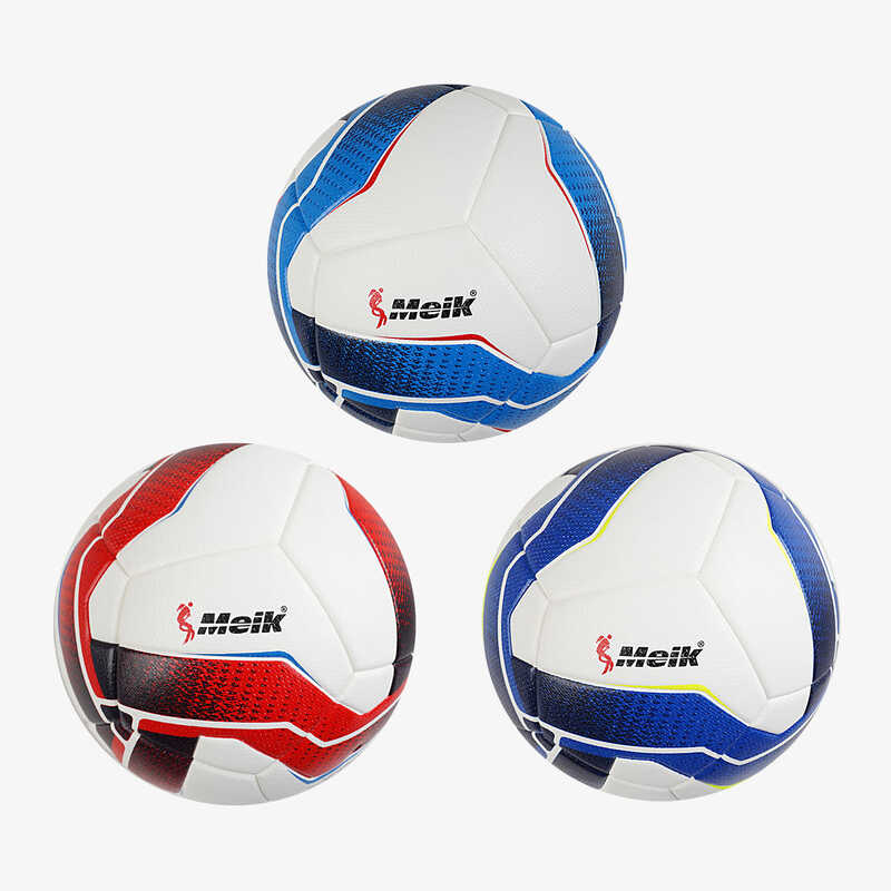 М`яч футбольний C 70229 (18) 3 види, вага 420 грамів, матеріал PU, балон гумовий, клеєний, (поставляється накачаним на 90), ВИДАЄТЬСЯ ТІЛЬКИ МІКС ВИД