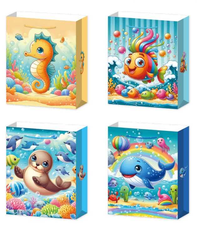 Пакет подарунковий C 75817 (480) ВИДАЄТЬСЯ МІКС ВИДІВ