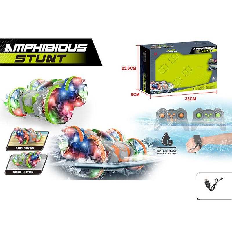 Машина на радіокеруванні LH-C 086-3 (24) 2 кольори, акумулятор 3.7. V, USB кабель, пульт керування 2.4 GHZ, браслет, водонепроникний корпус, підсвічування, в коробці