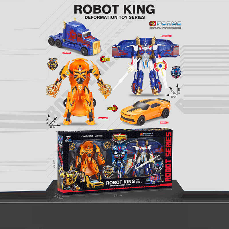 Набір трансформерів 0754-2 A (36) 2 трансформери, зброя, аксесуари, в коробці