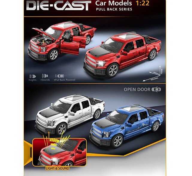 Машина TX 60715 (48) 3 кольори, в коробці, ВИДАЄТЬСЯ МІКС