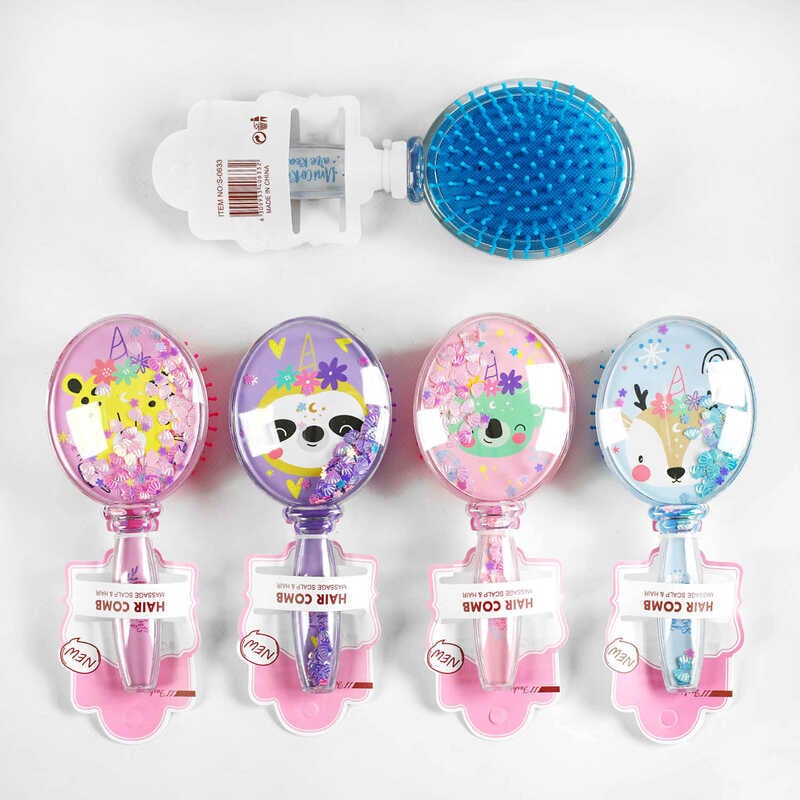 Щітка для волосся C 57907 (360) 4 види, ВИДАЄТЬСЯ ТІЛЬКИ МІКС ВИДІВ