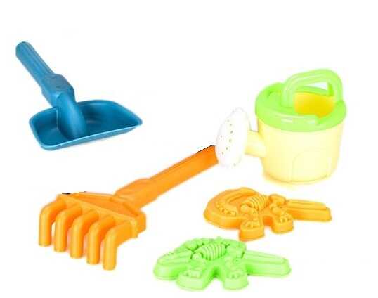 Пісочний набір JX 6859 (36/2) 5 елементів, в сітці