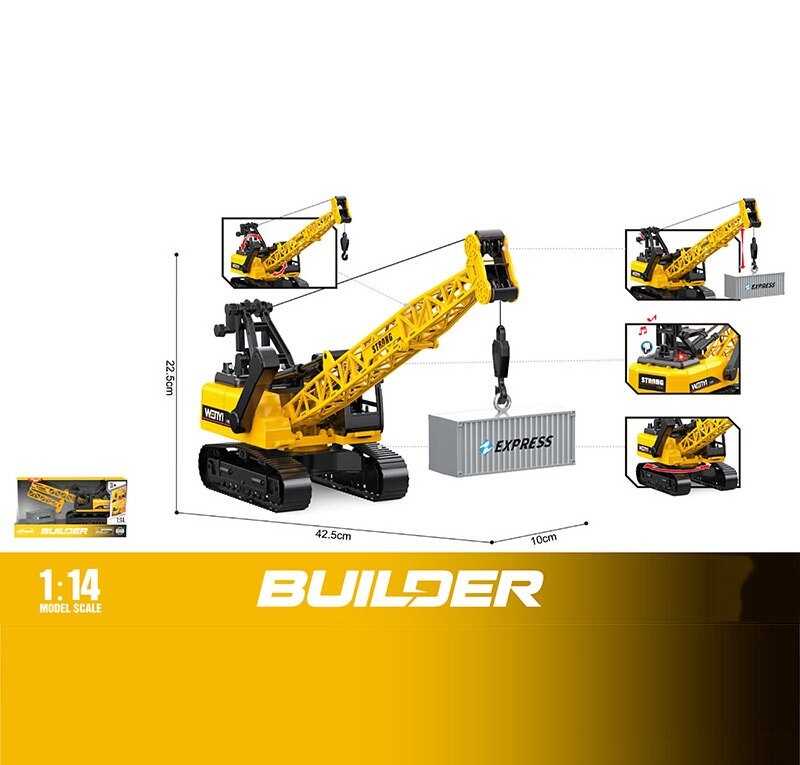 Спецтехніка WY 1138 A (18) в коробці