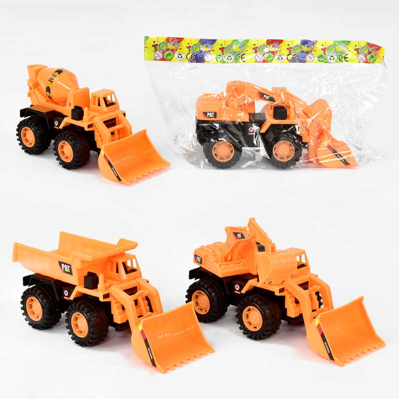 Спецтехніка 6388 (240/2) 3 види, 1шт в пакеті, ВИДАЄТЬСЯ ТІЛЬКИ МІКС ВИДІВ