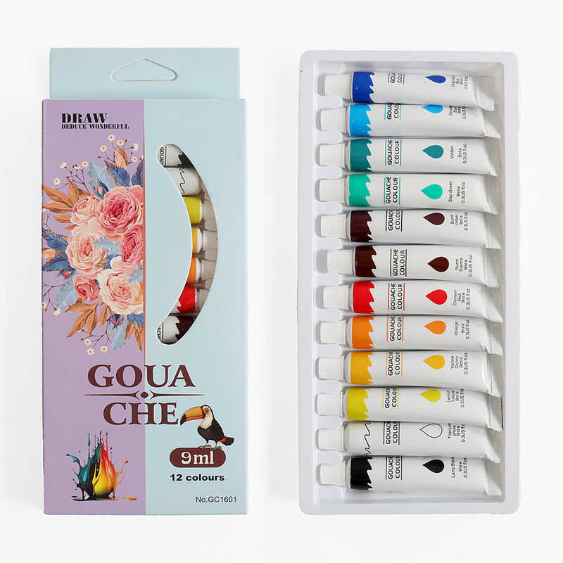 Гуаш C 72026 (144) 12 кольорів, в коробці