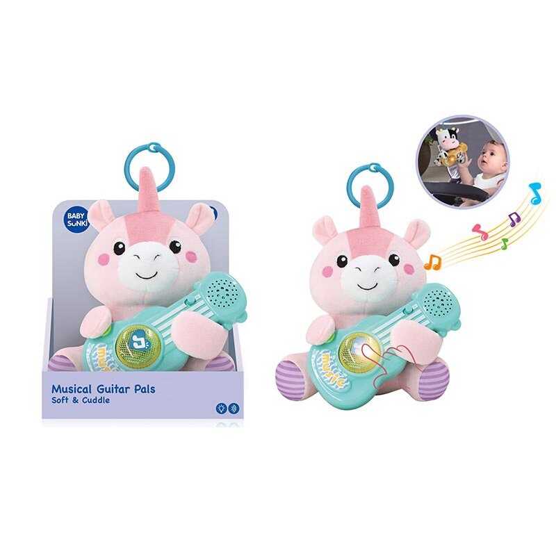 Музична іграшка 1948-6 (36) тваринка рухає лапкою, підсвічування, мелодії, кільце-фіксатор, в коробці