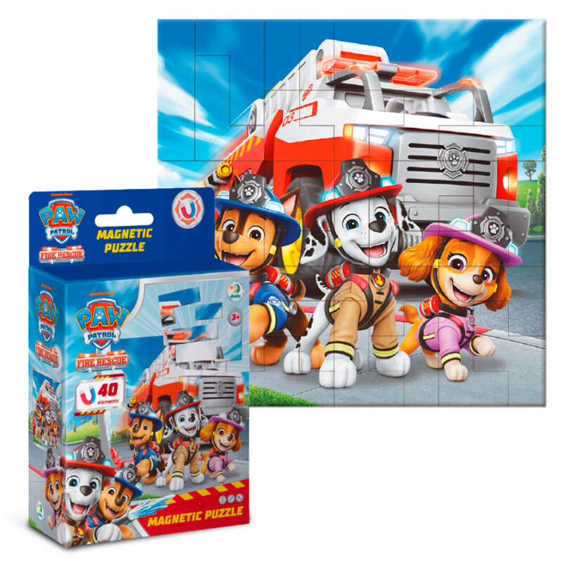 гр Магнітний пазл "Пожежні" 200648 на 40 елементів (28) "DoDo", в коробці