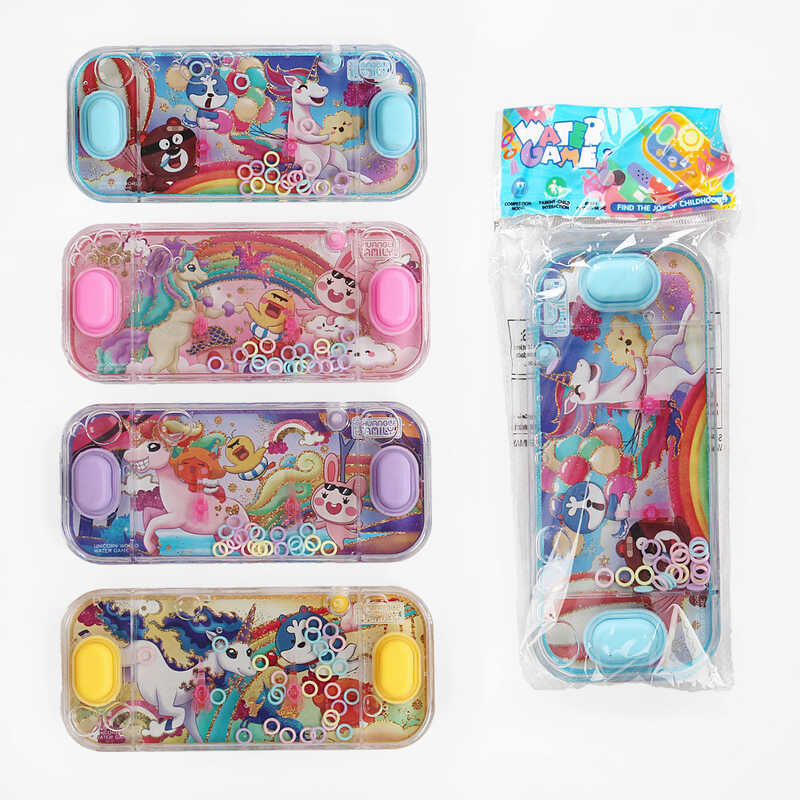 Водна гра 2928 S-E (240/2) 4 види, з кільцями, єдиноріг, у пакеті, ВИДАЄТЬСЯ ТІЛЬКИ МІКС ВИДІВ