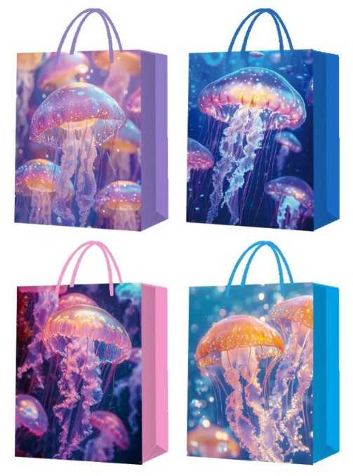 Пакет подарунковий C 75663 (480) ВИДАЄТЬСЯ ТІЛЬКИ МІКС ВИДІВ